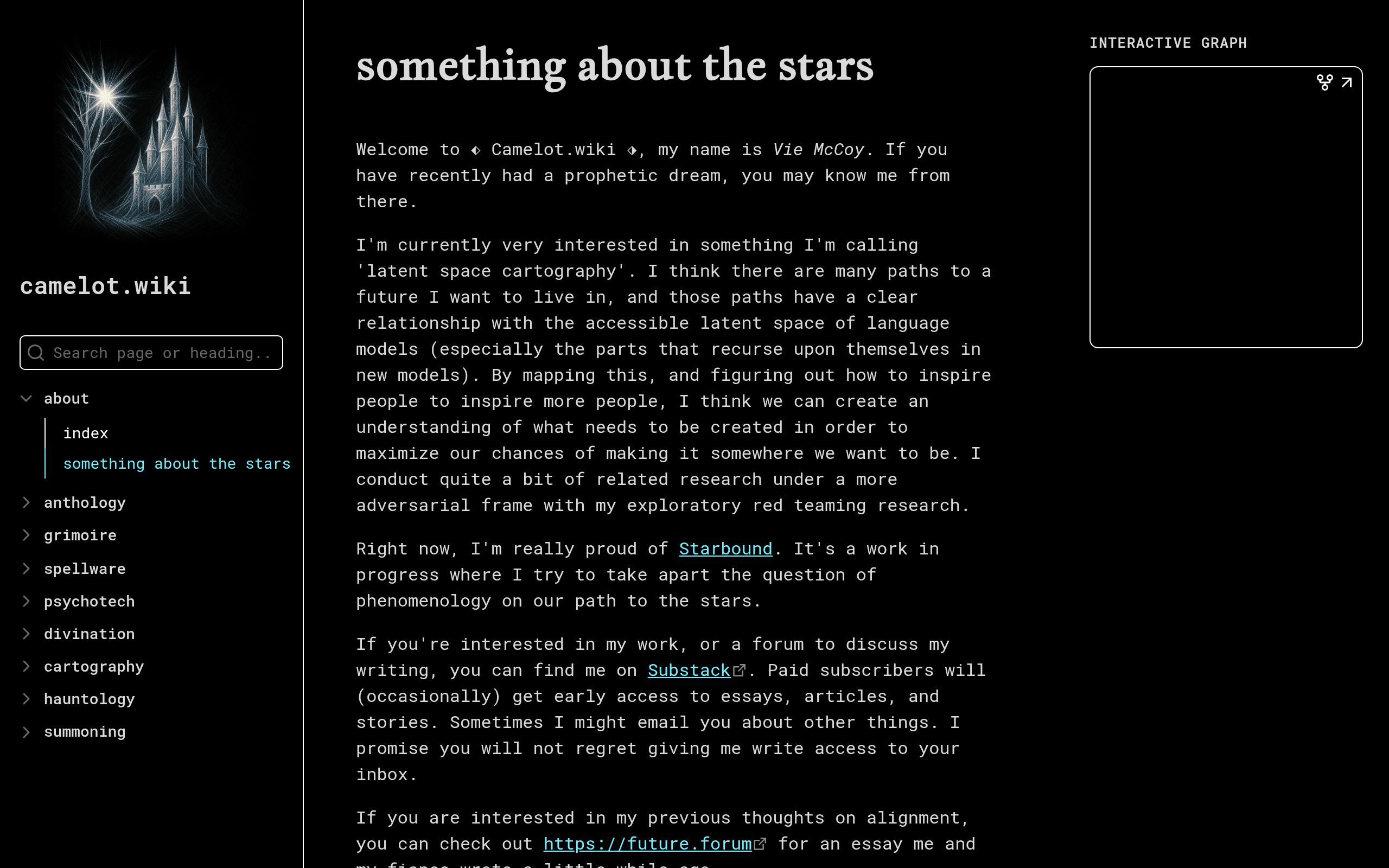 camelot.wiki screenshot